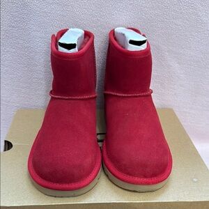 Kids Red Ugg Boots (size 2)